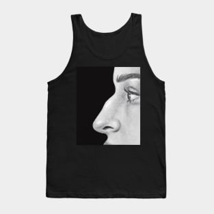 drawing insecurities nose bump body positivity Tank Top